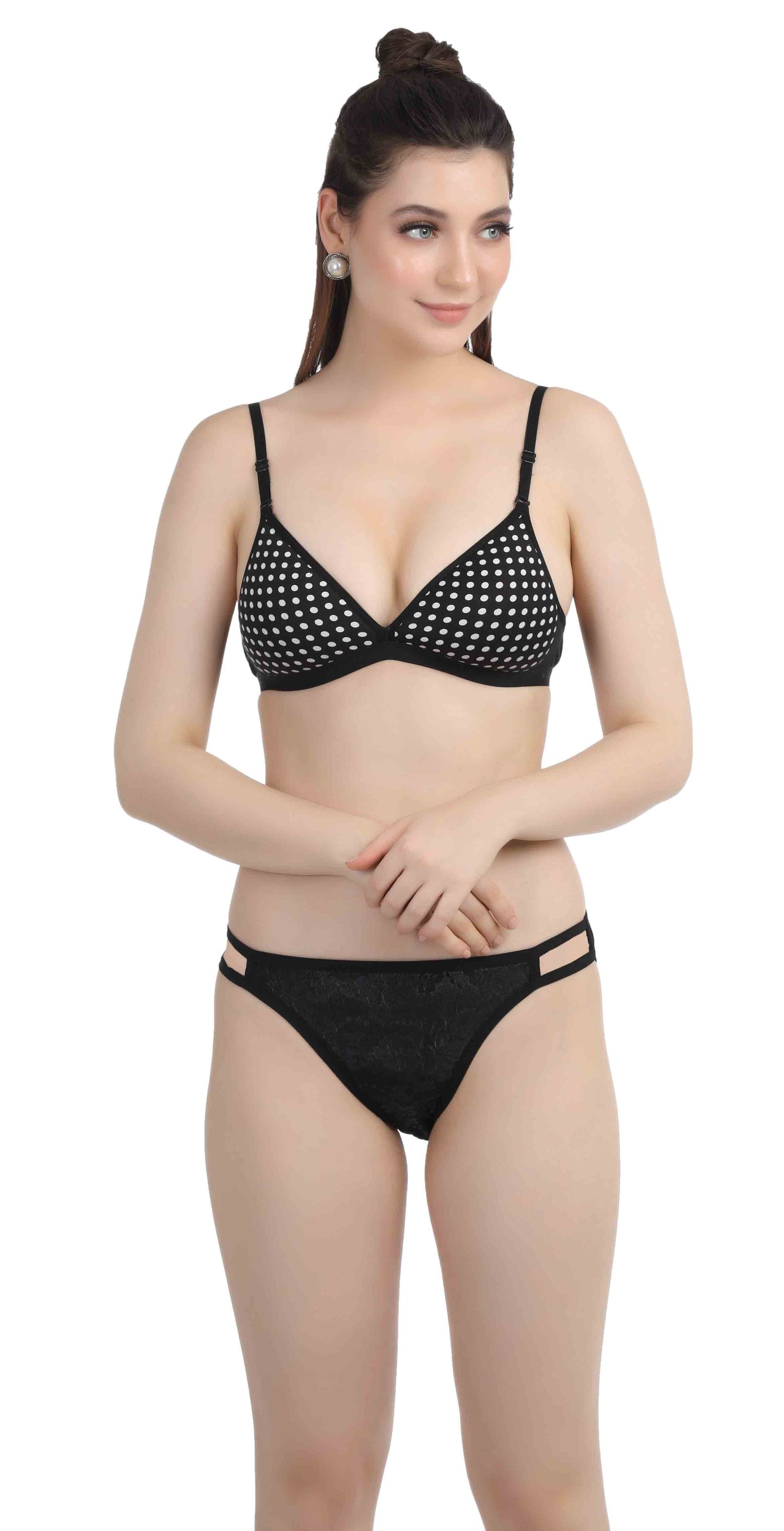 Polka Lingerie Set