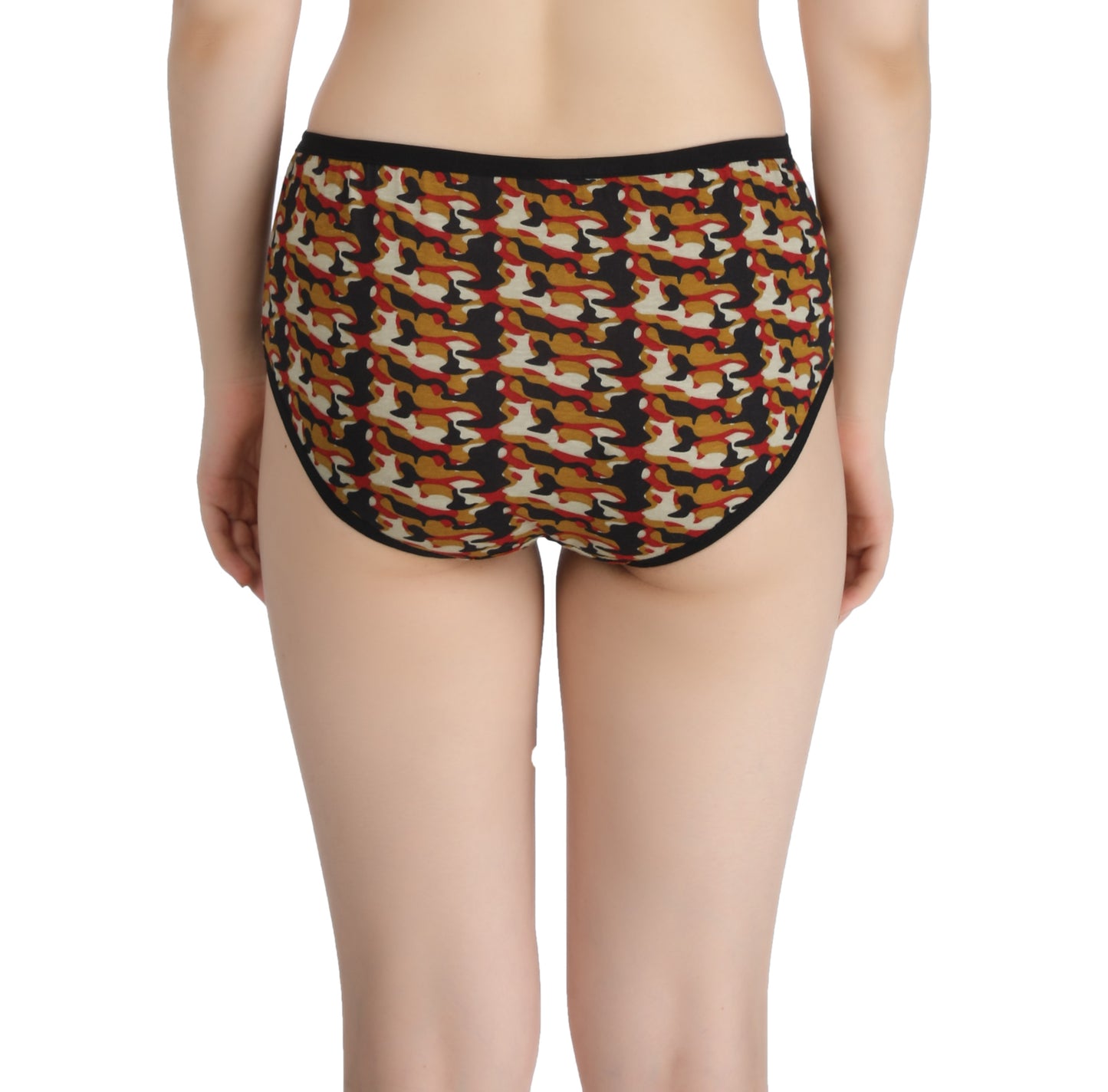 High Waist Printed Hipster Panty