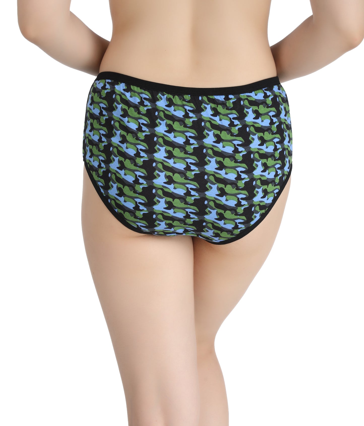 High Waist Printed Hipster Panty