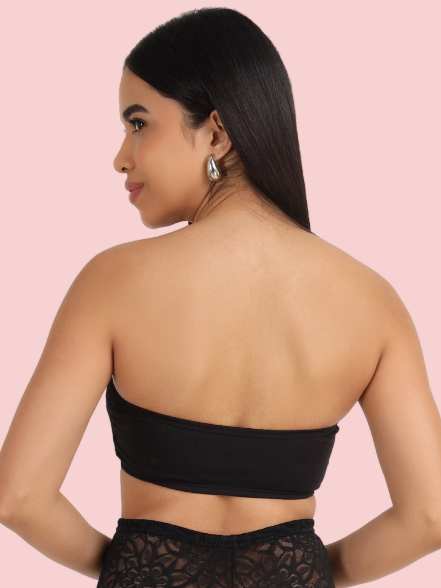 Non-Padded Tube Lace Bra
