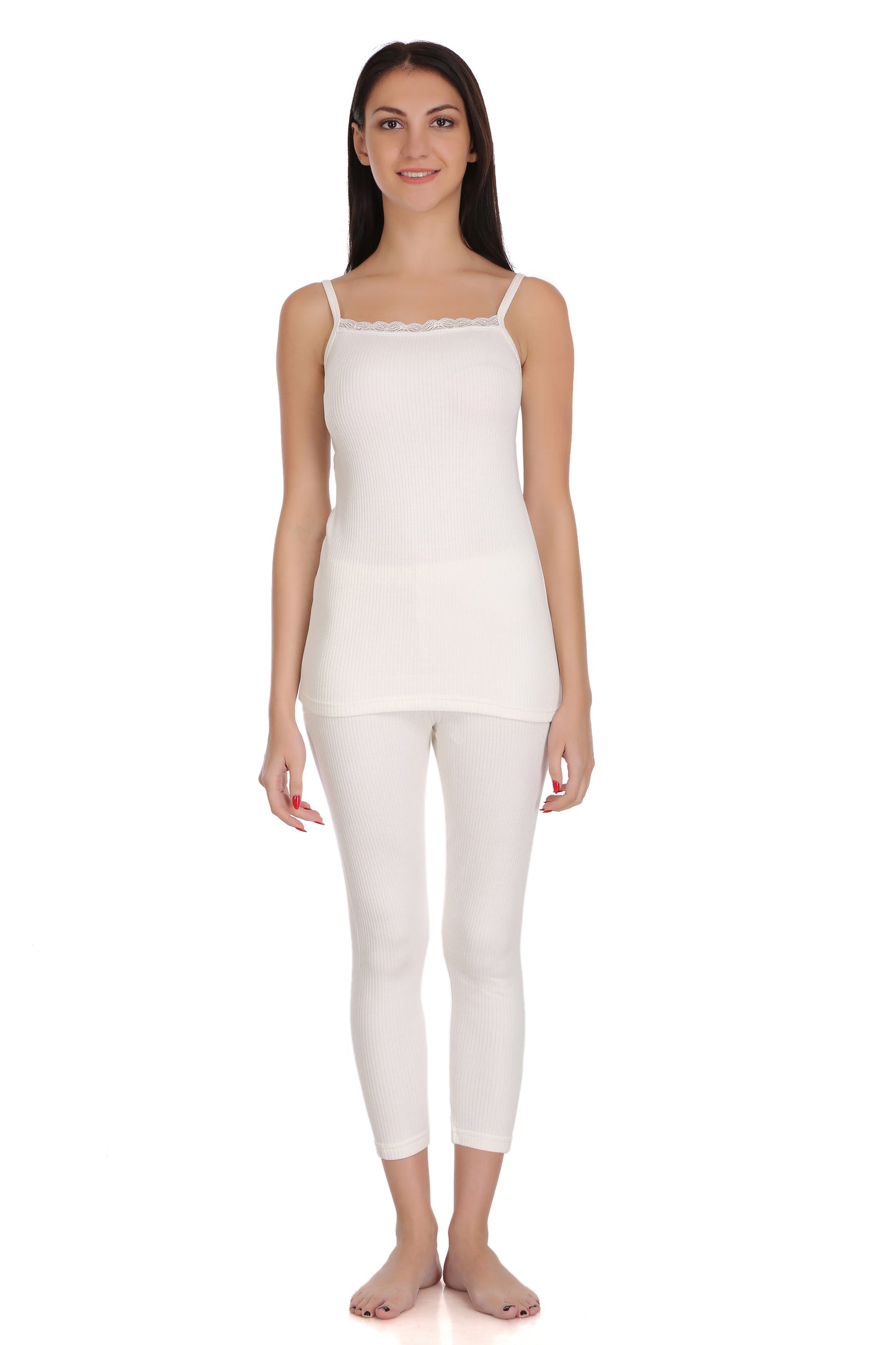 Thermal Spaghetti Top & Legging Set