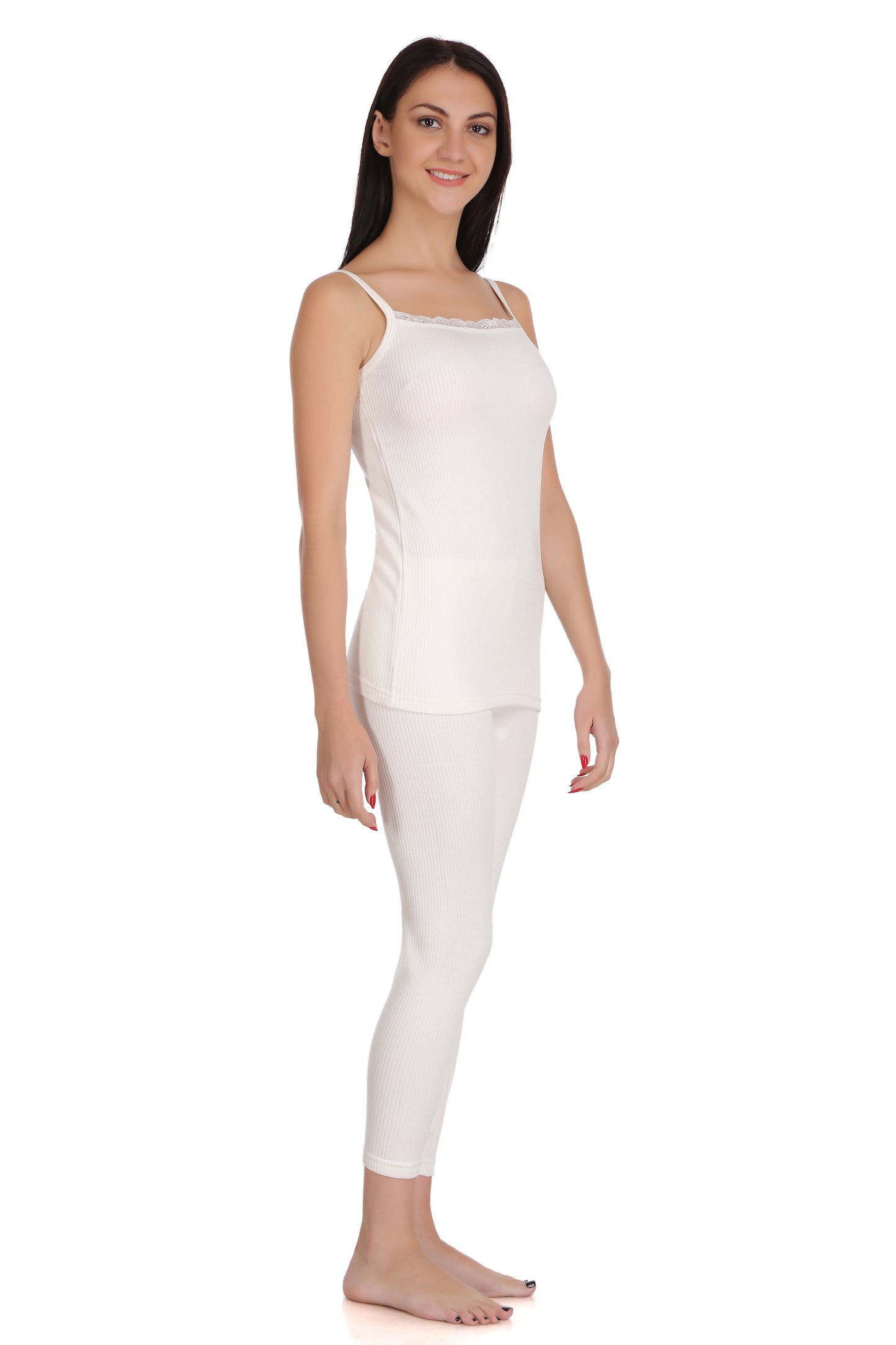 Thermal Spaghetti Top & Legging Set