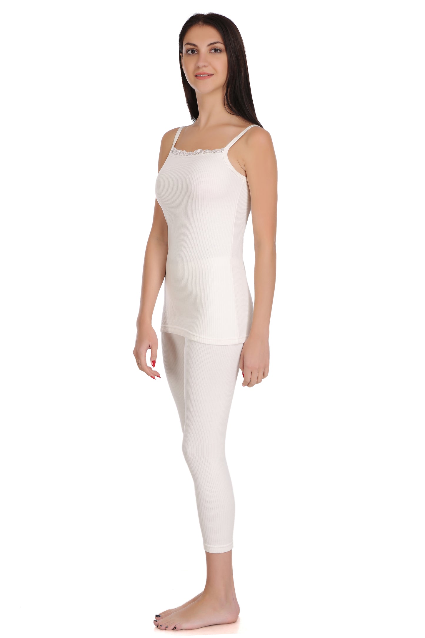 Thermal Spaghetti Top & Legging Set
