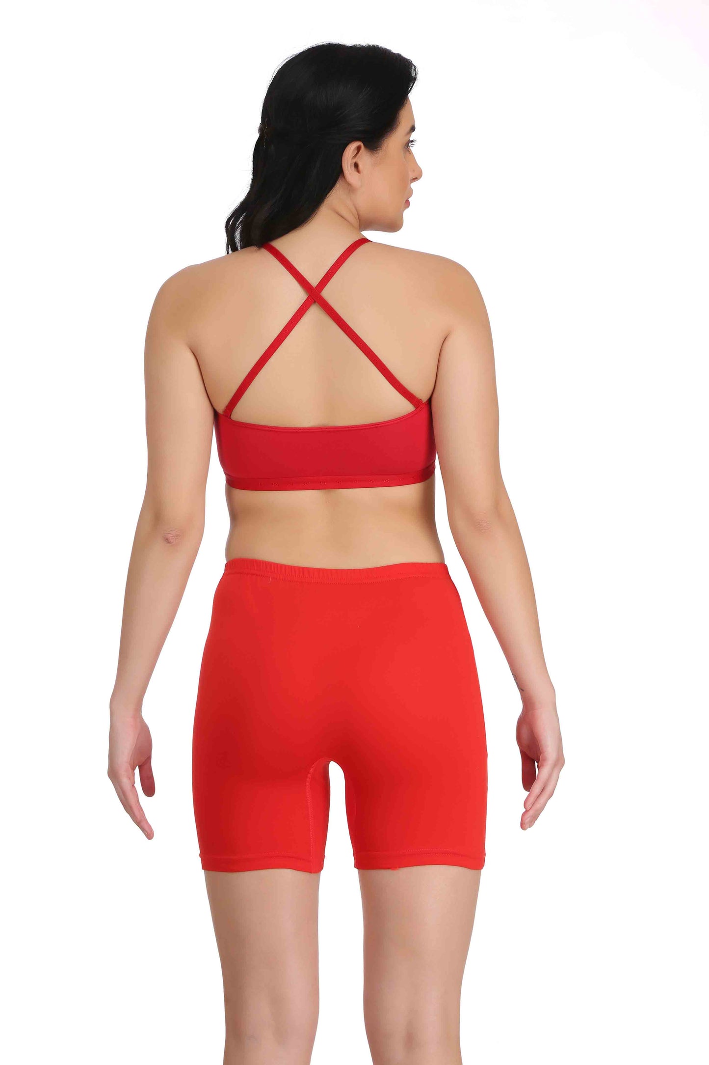 Set of Sports Bra & Cycling Shorts