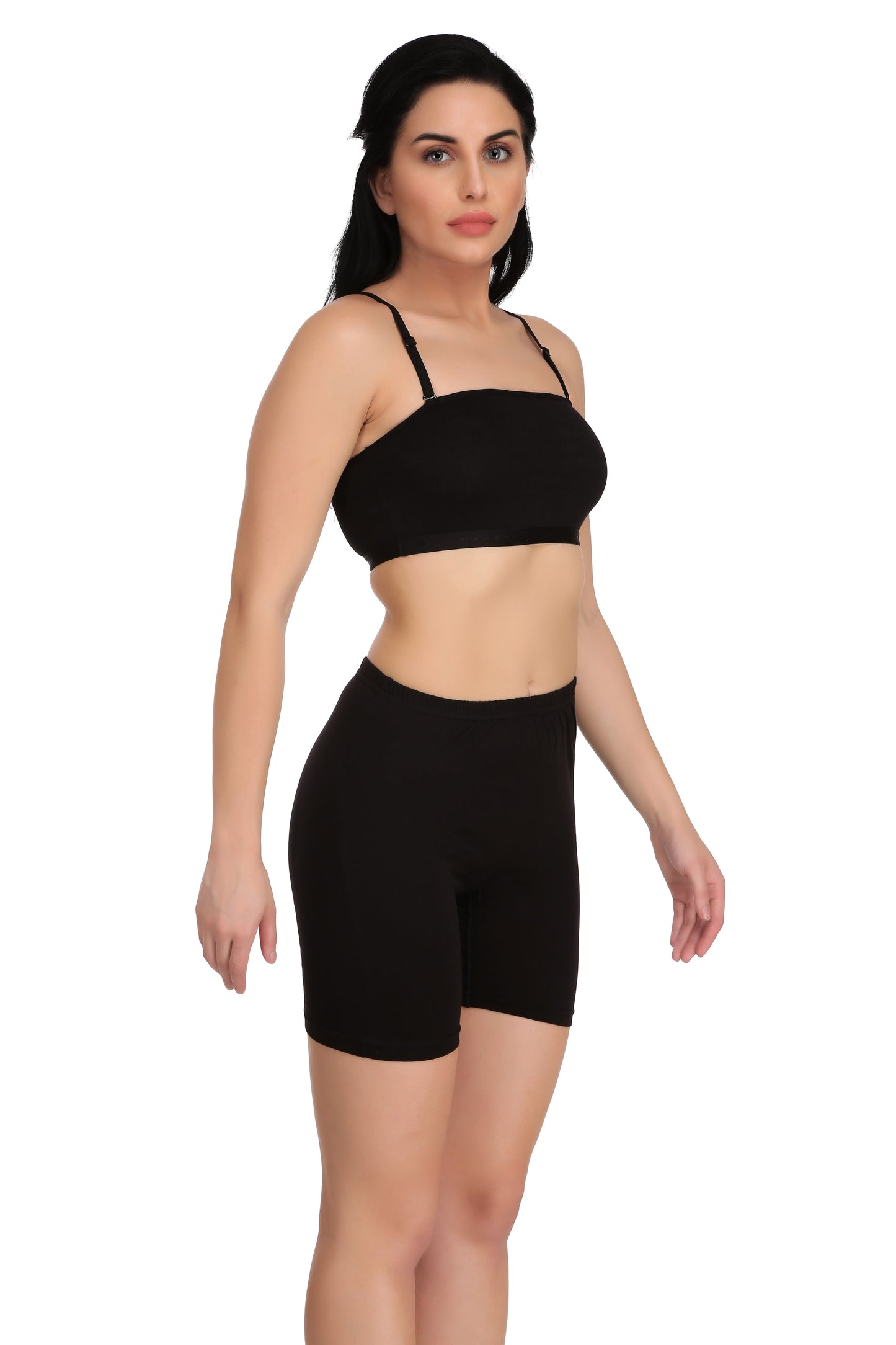 Set of Sports Bra & Cycling Shorts