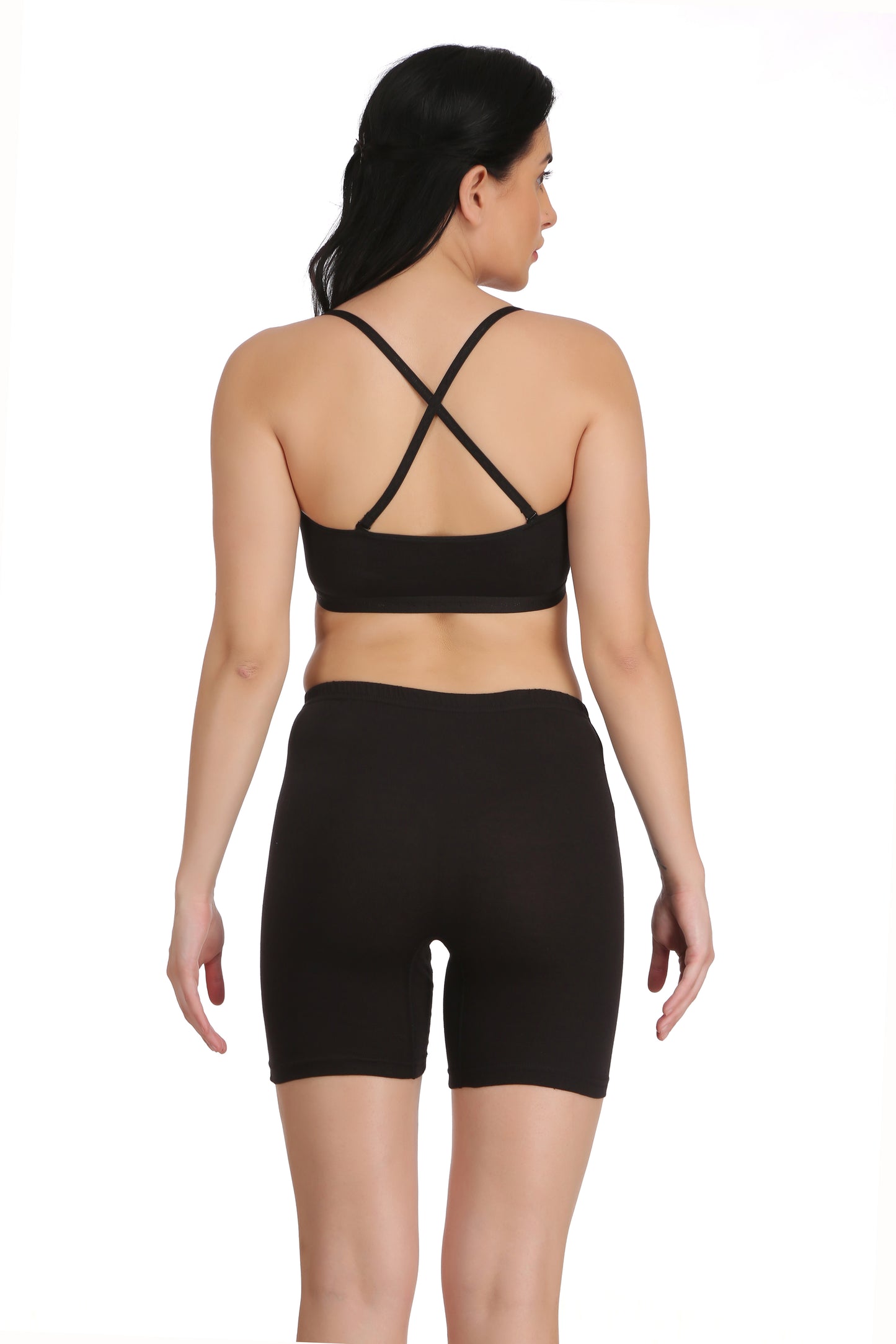 Set of Sports Bra & Cycling Shorts