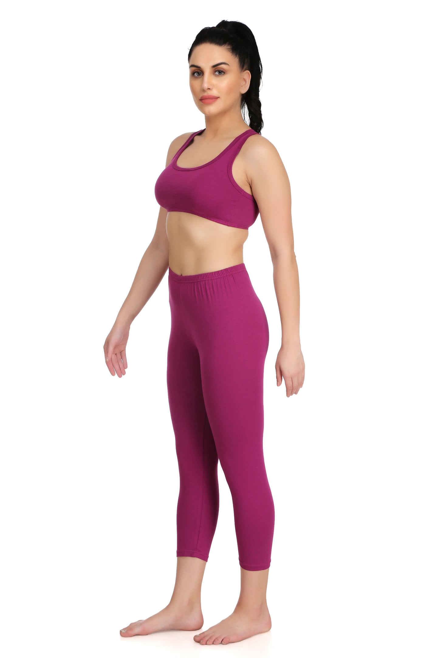 Set of Sports Bra & High-Waist Legging