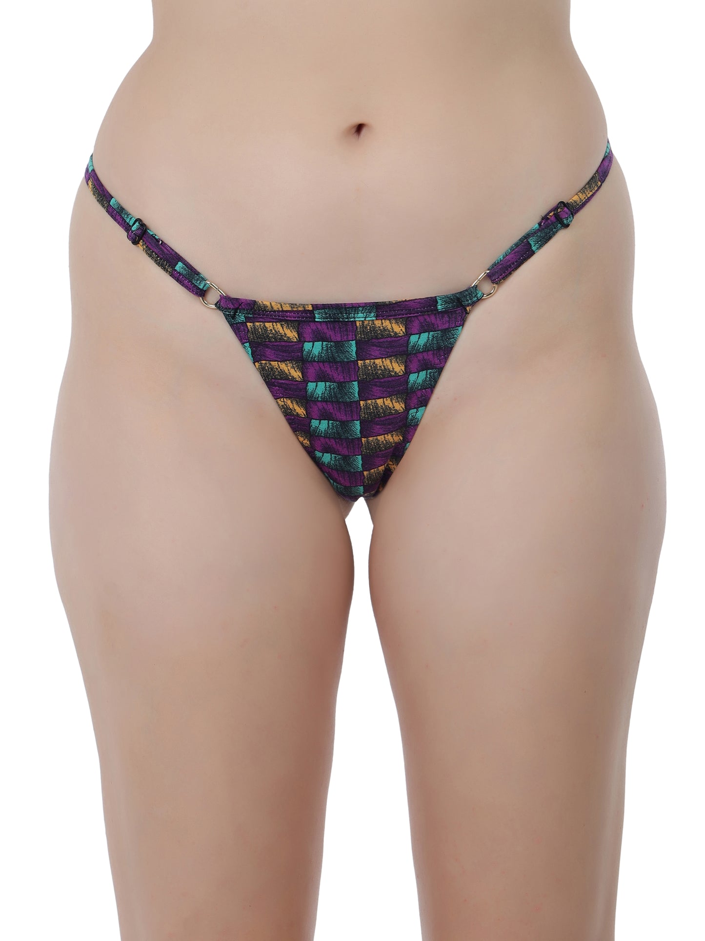 Printed Thong Panty Pack of 2