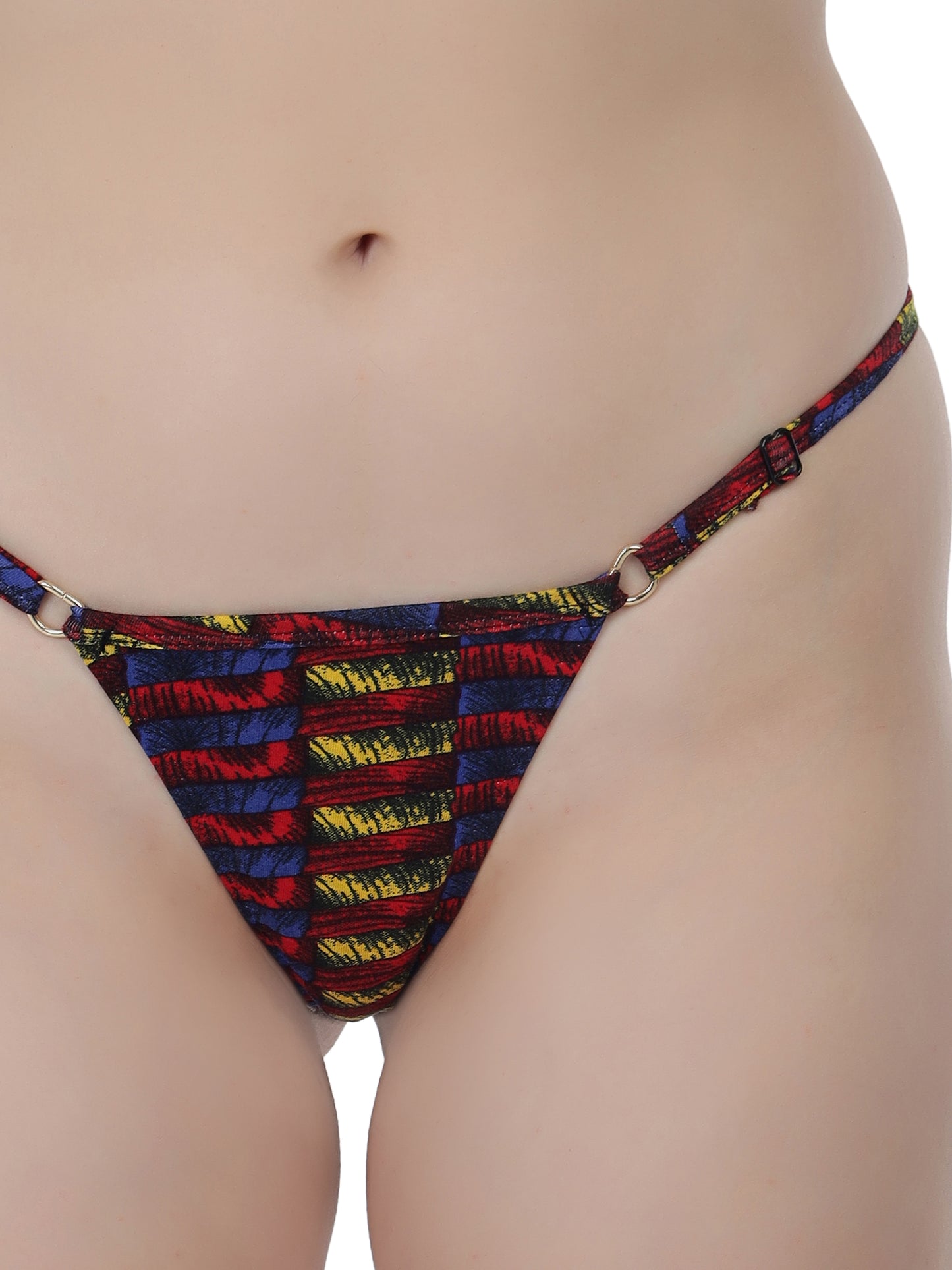 Printed Thong Panty Pack of 2