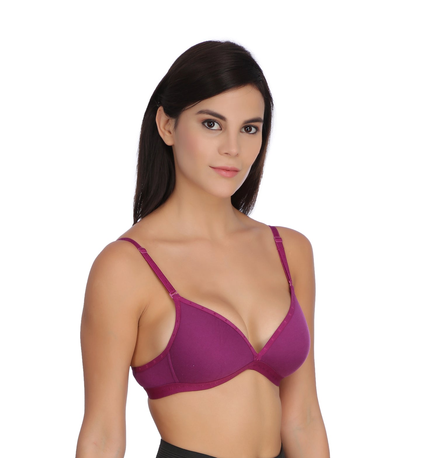 Padded Non-Wired Medium Coverage T-Shirt Bra | Colors