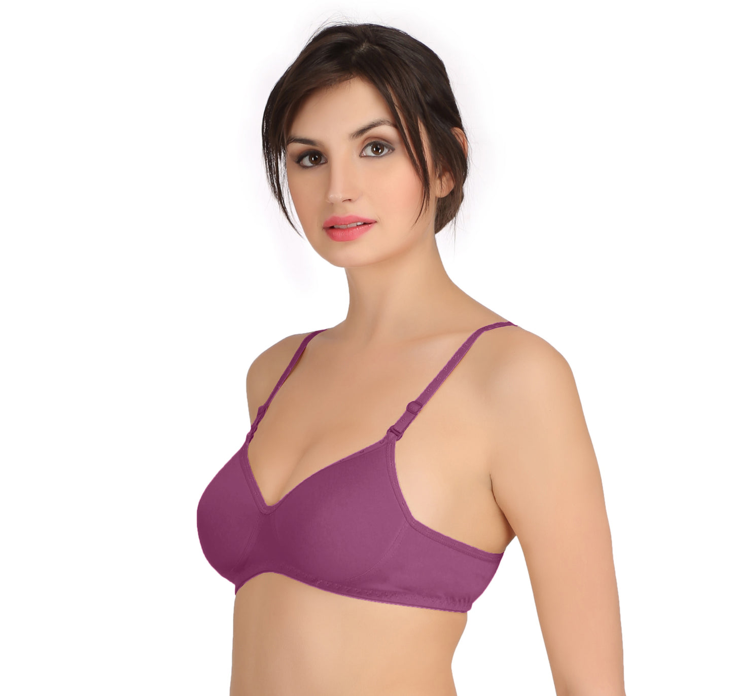 Padded Non-Wired Full Coverage T-Shirt Bra | Colors