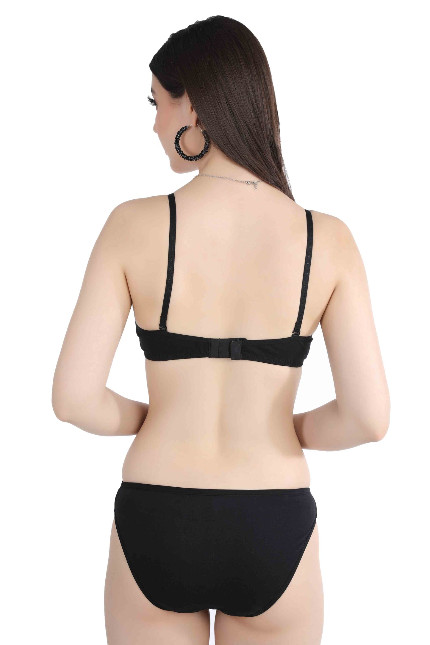 Padded Bra & Laced Panty Set