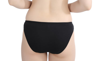 Mid-Waist Lace Bikni Panty
