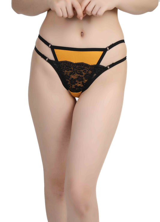 Mid-Waist Lace Panty