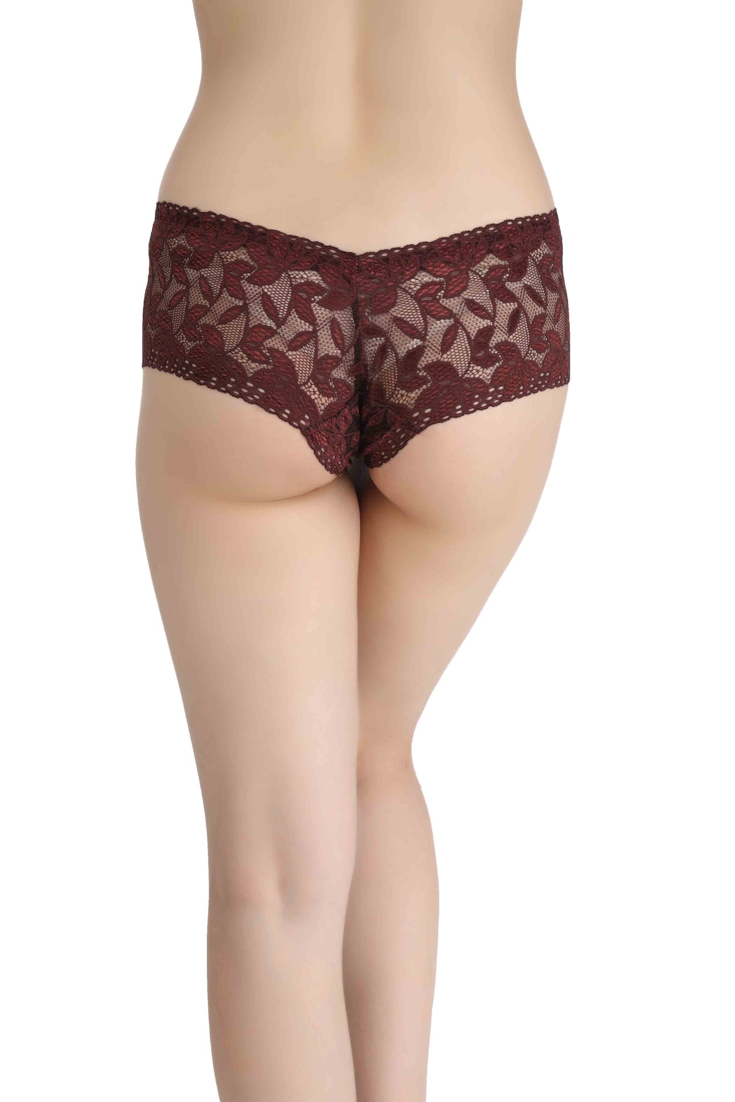 Mid Waist Net Panty