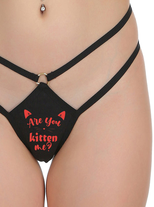 Artistic Thong Panty