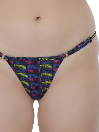 Printed Thong Panty Pack of 2