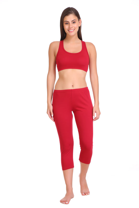Set of Sports Bra & High-Waist Legging