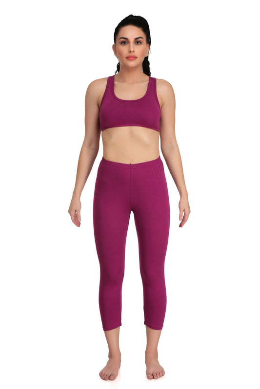 Set of Sports Bra & High-Waist Legging