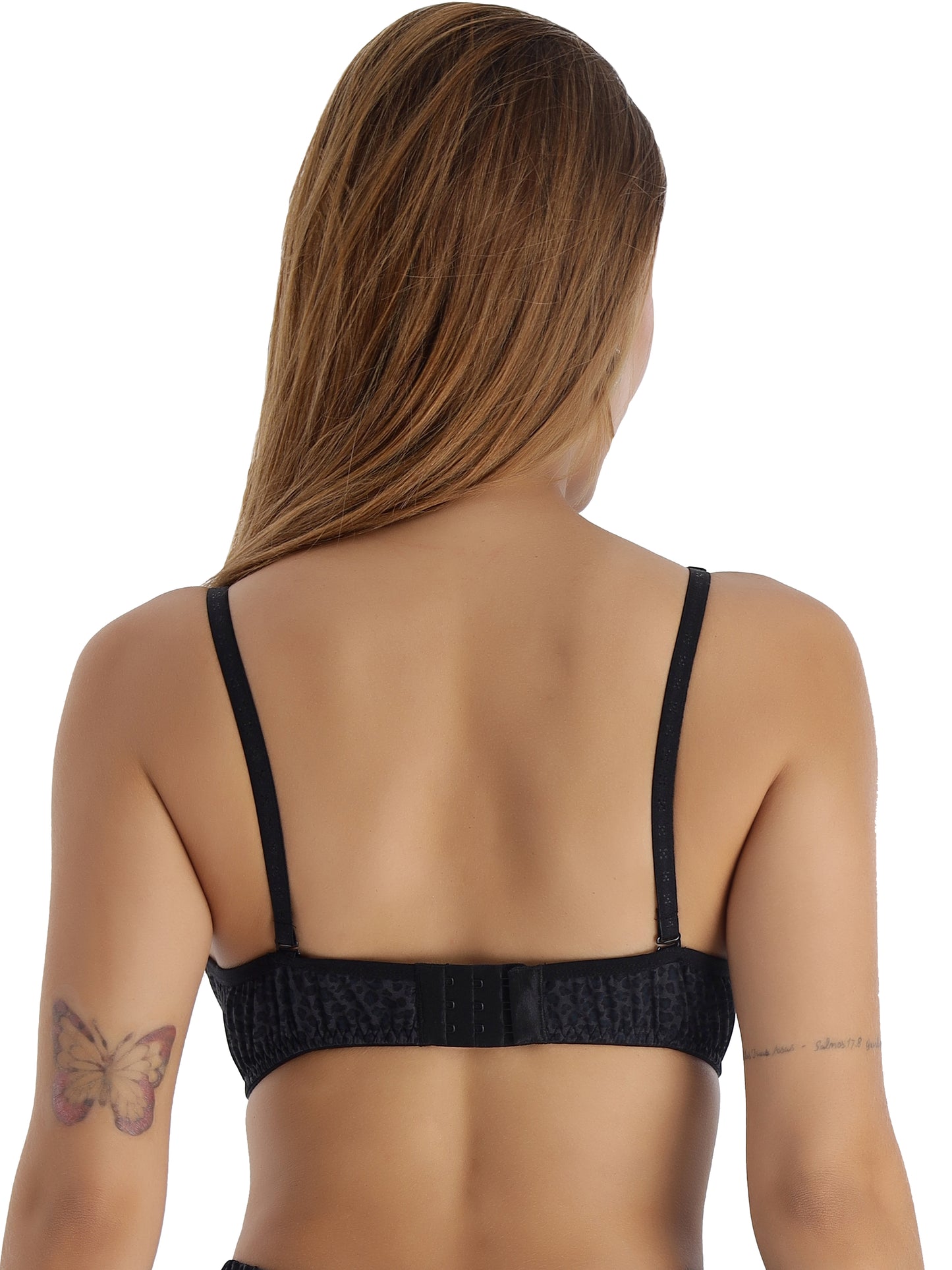 Padded Non-Wired Full Coverage Fancy Bra