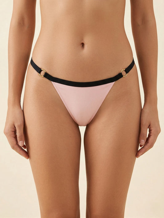 Chic Ring Nylon Lycra G-String Panty