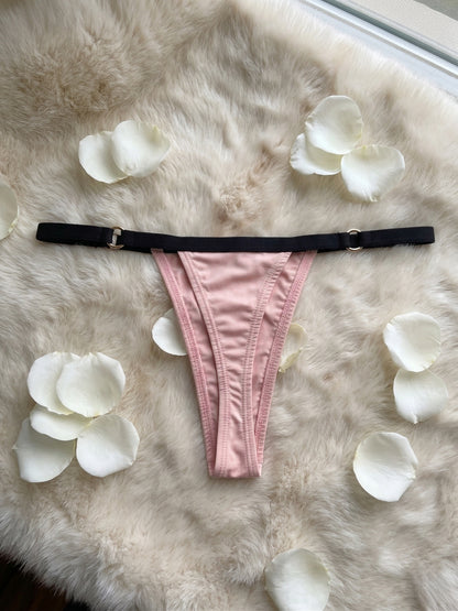 Chic Ring Nylon Lycra G-String Panty