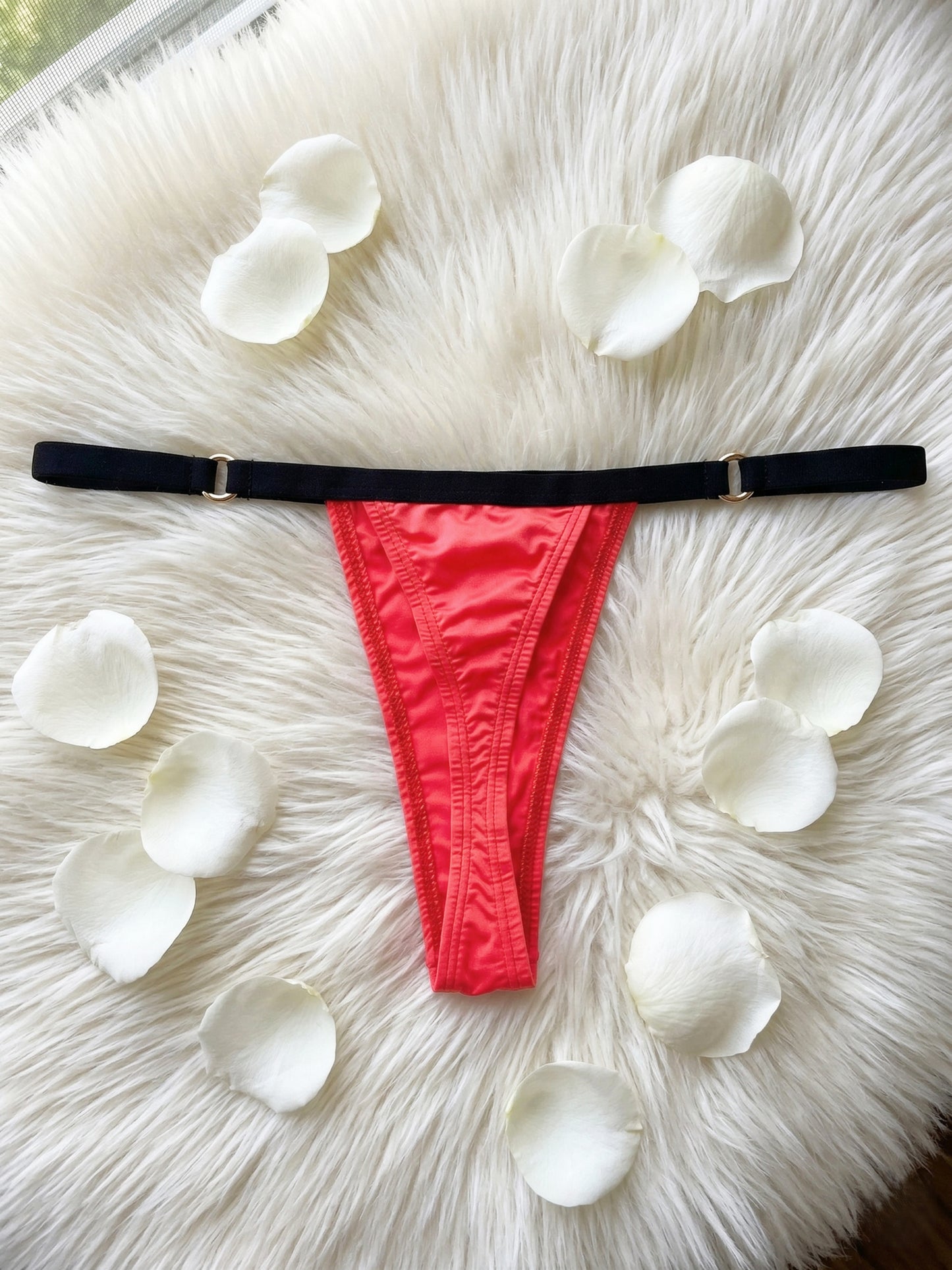 Chic Ring Nylon Lycra G-String Panty