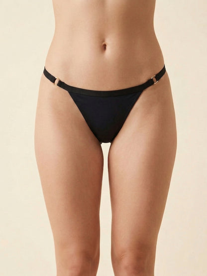 Chic Ring Nylon Lycra G-String Panty