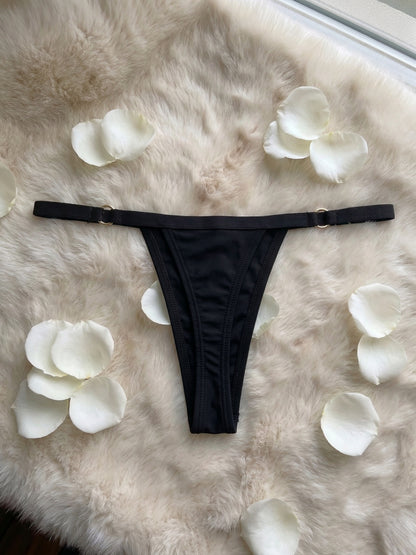Chic Ring Nylon Lycra G-String Panty