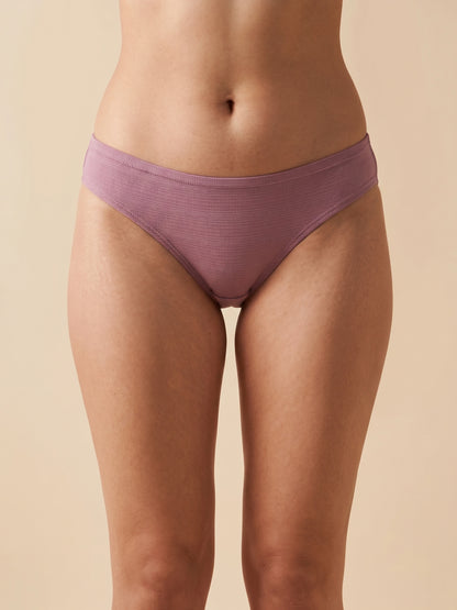 Microwaffle Fabric Bikini Panty