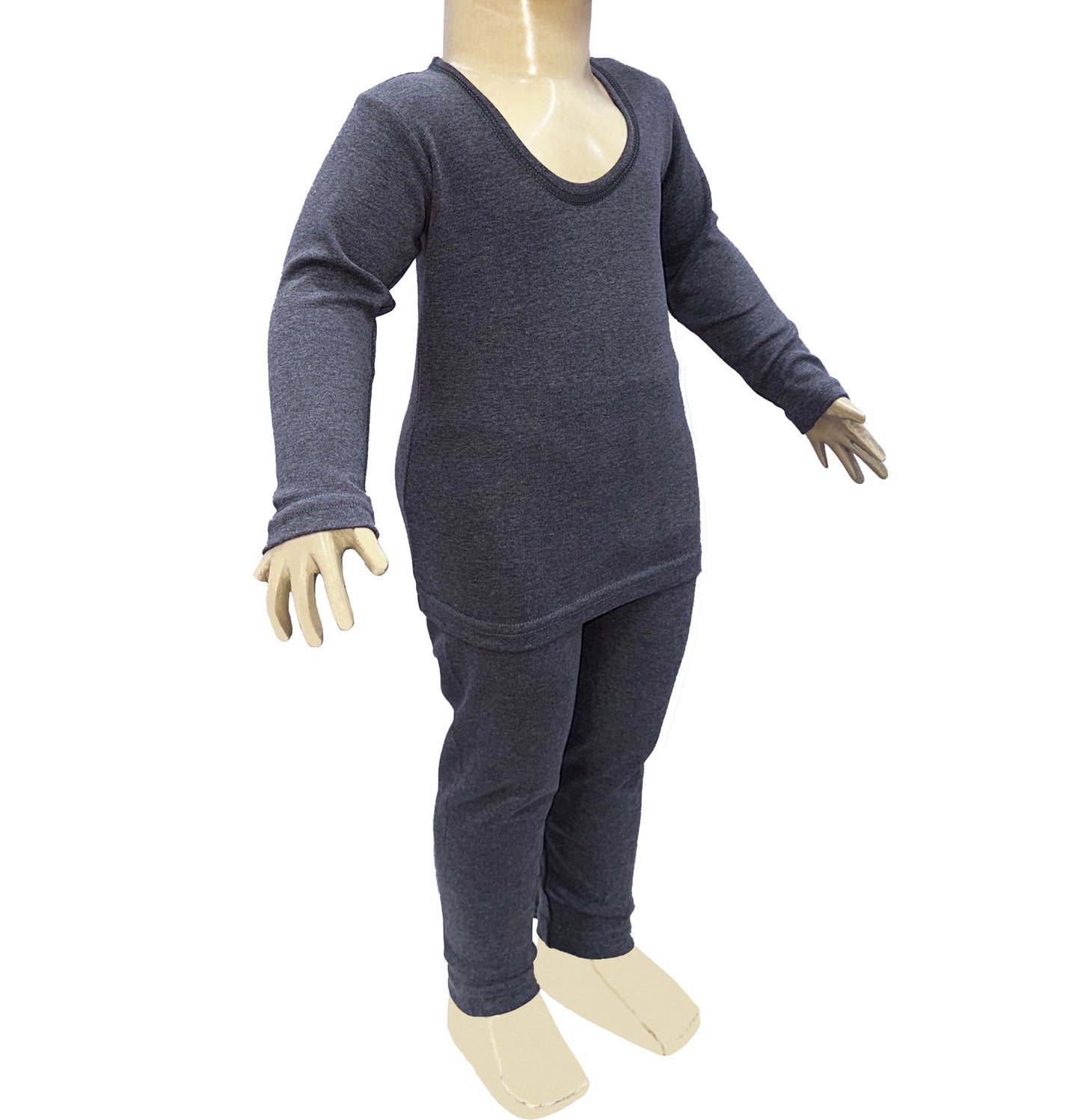Ribbed Baby & Toddler Thermal Set
