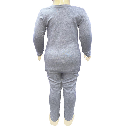 Ribbed Baby & Toddler Thermal Set