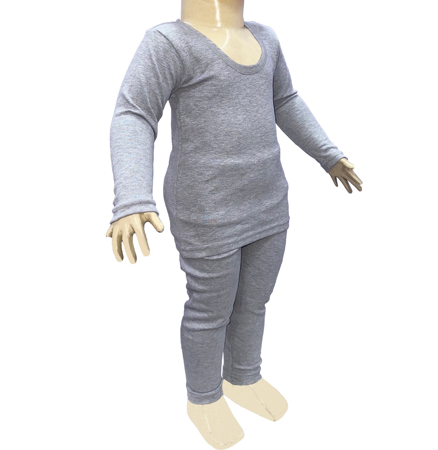 Ribbed Baby & Toddler Thermal Set
