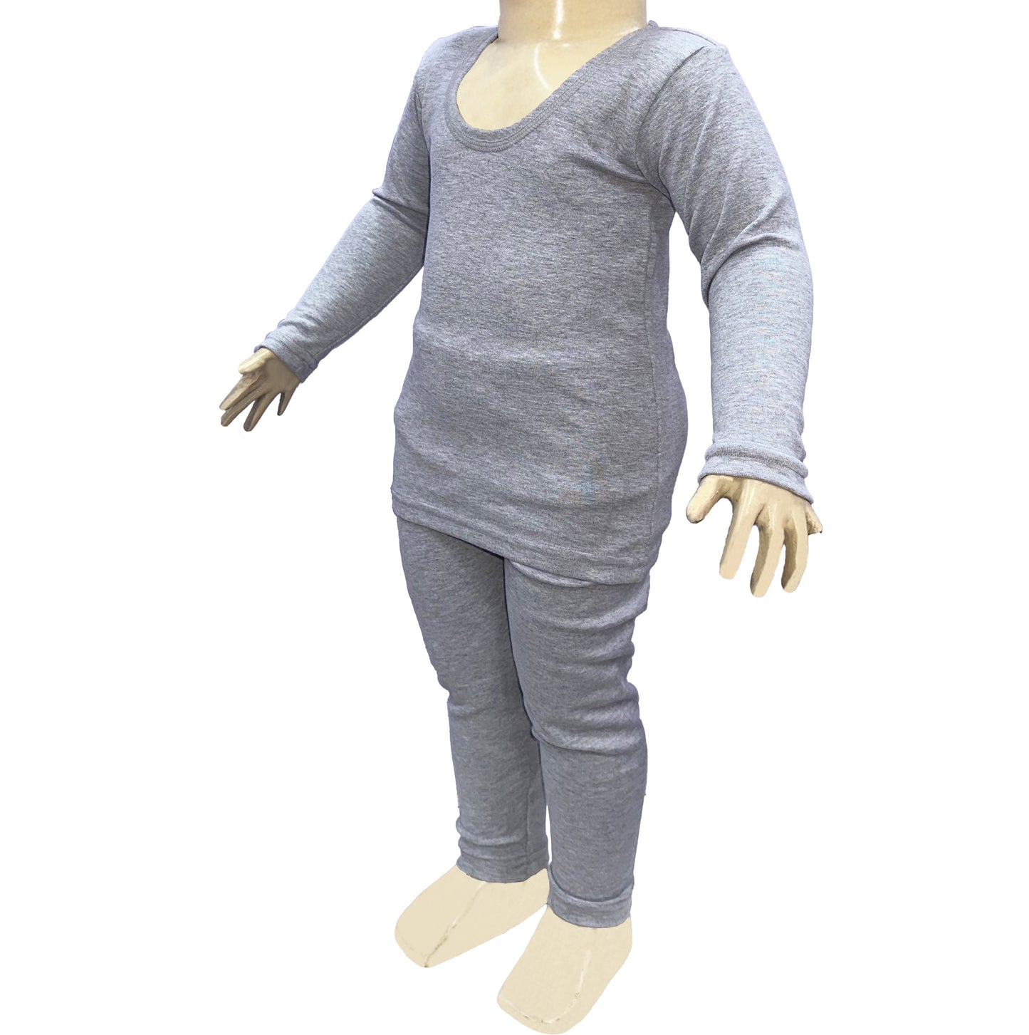 Ribbed Baby & Toddler Thermal Set