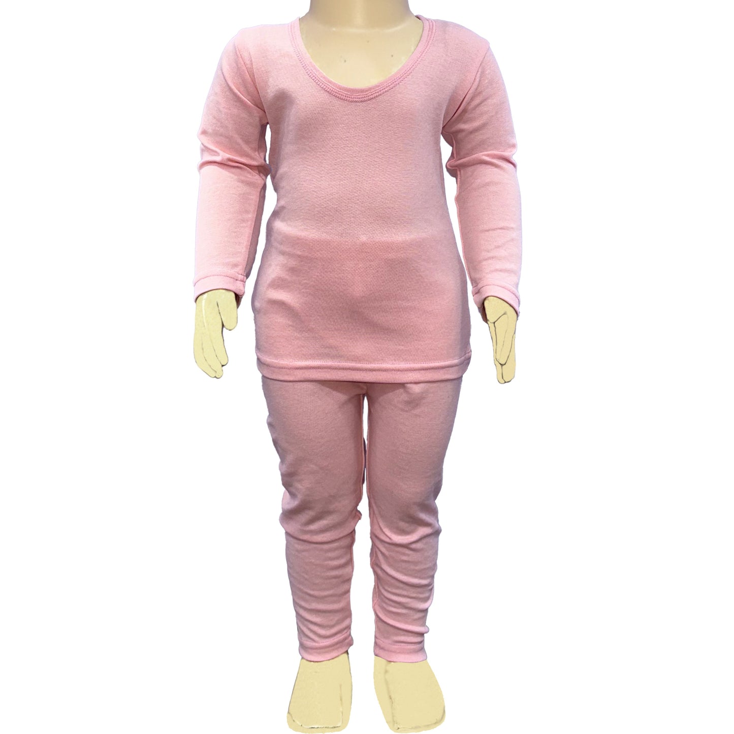 Ribbed Baby & Toddler Thermal Set