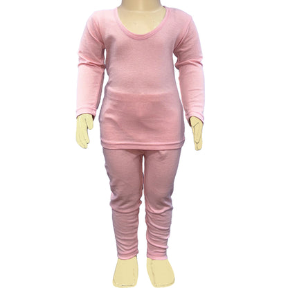Ribbed Baby & Toddler Thermal Set