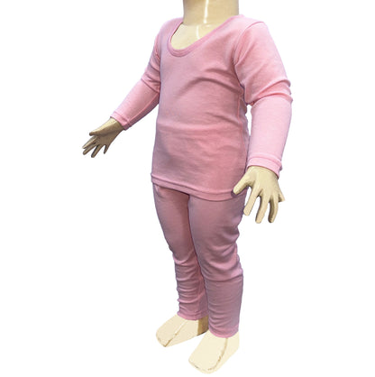 Ribbed Baby & Toddler Thermal Set