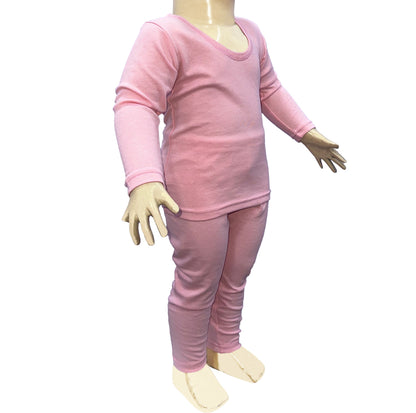 Ribbed Baby & Toddler Thermal Set